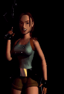 Lara holds your hand throughout the Tibet levels